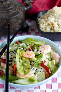 Prawn sweet sour soup