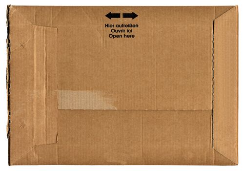 Parcel or small packet envelope