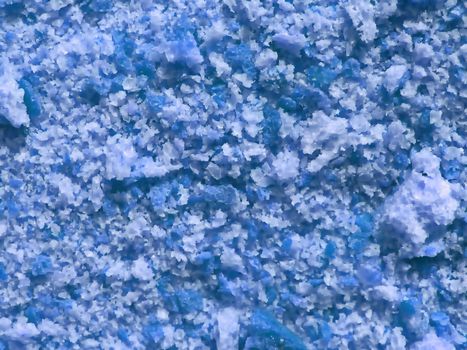 Abstract blue background crystals