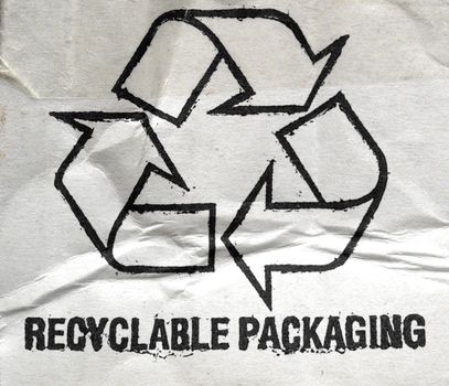 Recyclable packaging or packet parcel