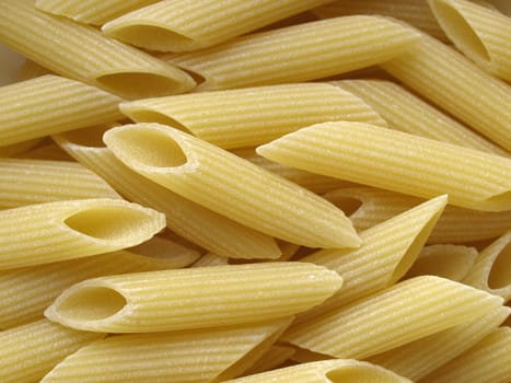 Italian macaroni penne pasta