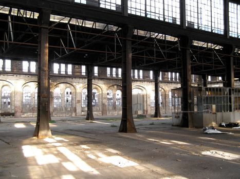 Abandoned factory industrial archeology architecture