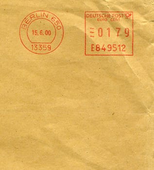 Deutsche post mail from Berlin
