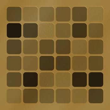 texture of different metallic copper structured squares