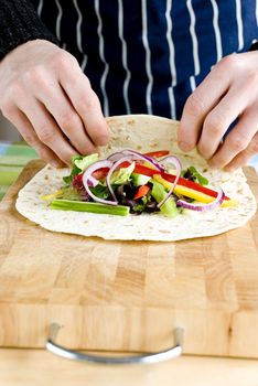 Vegetable wraps