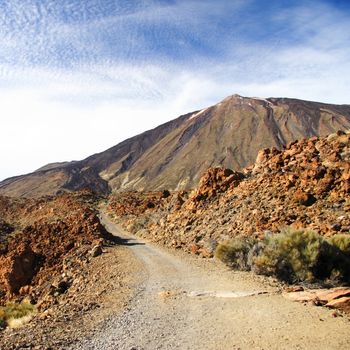 Volcanic landscape, Teide, Tenerife, Spain