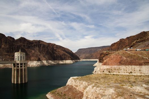 Hoover Dam, route 66, USA