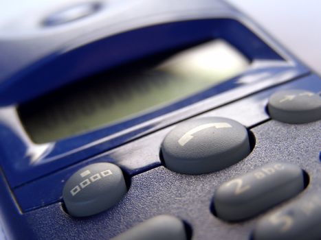 Cordless phone keypad