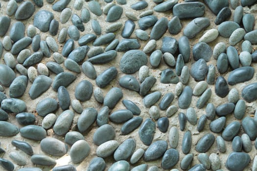 abstract background with round peeble stones