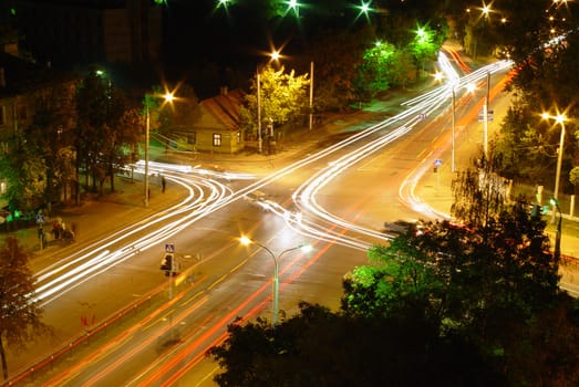 City at night: lighting