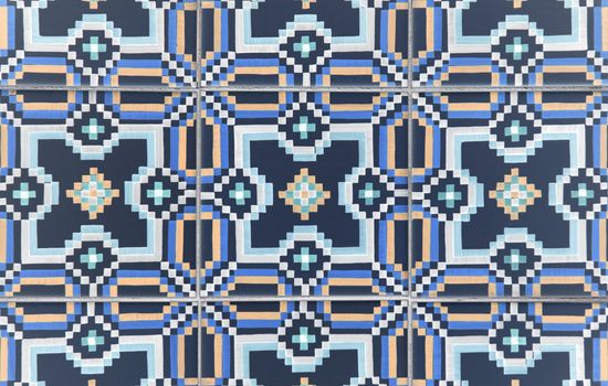 Ornamental old typical tiles from Portugal.