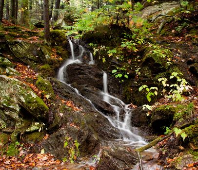 Waconah Falls near Dalton in Berkshire County MA