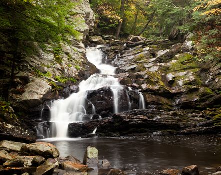 Waconah Falls near Dalton in Berkshire County MA