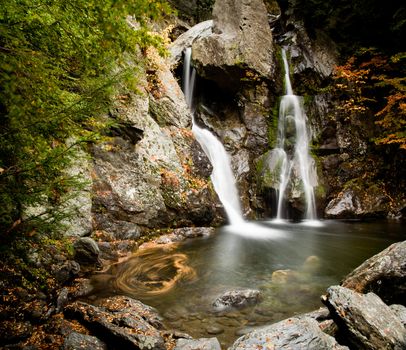 Bish Bash Falls in Massachusetts in the Berkshire County