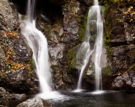 Bish Bash Falls in Massachusetts in the Berkshire County