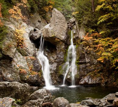 Bish Bash Falls in Massachusetts in the Berkshire County