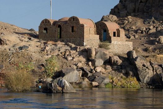 We take a closer look at life on Nile River on MAY 27, 2008, while having a felucca sailboat ride from Aswan to Elephantine Island and to a nubian village.