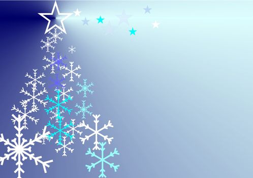 Christmas background for greeting card or wallpaper