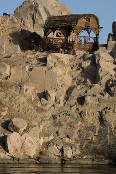 We take a closer look at life on Nile River on MAY 27, 2008, while having a felucca sailboat ride from Aswan to Elephantine Island and to a nubian village.