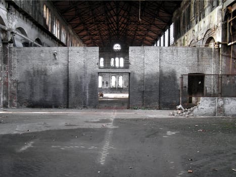 Abandoned factory industrial archeology architecture