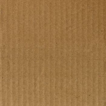 Brown corrugated cardboard sheet background