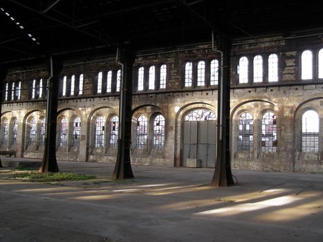 Abandoned factory industrial archeology architecture