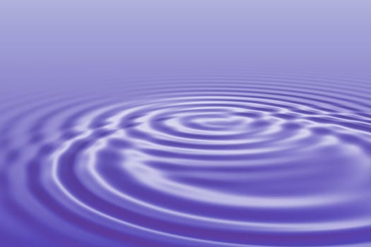 Rippled water circle waves background