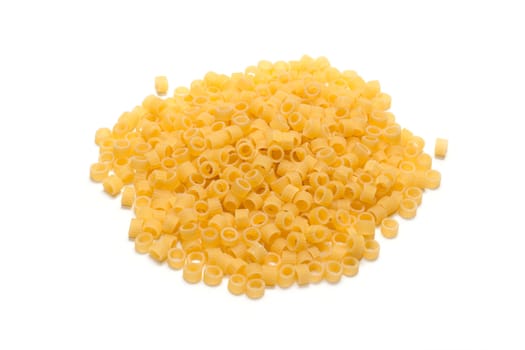 Disposit noodle insulated on white background