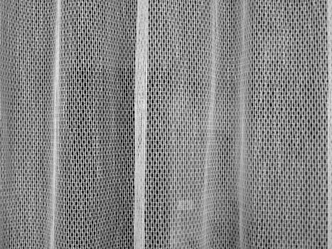 Green curtain weave drapery