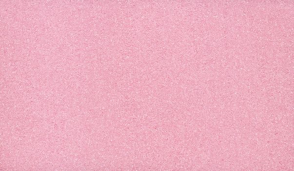 Pink synthetic adsorbent sponge used for insulation