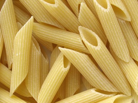 Italian macaroni penne pasta