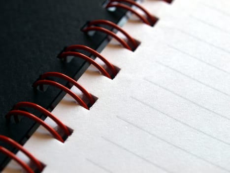 Notebook note pad page
