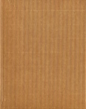 Brown corrugated cardboard sheet background