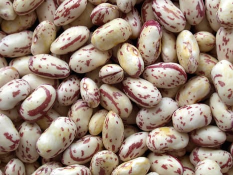 Beans soup salad food background