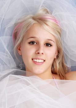 cute young blond girl