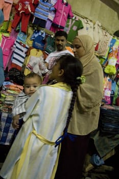 Egypt - We take a closer look at Cairo's Khan El-Khalili Bazaar life on MAY 31, 2008, as this shopping area dates back to 1382.