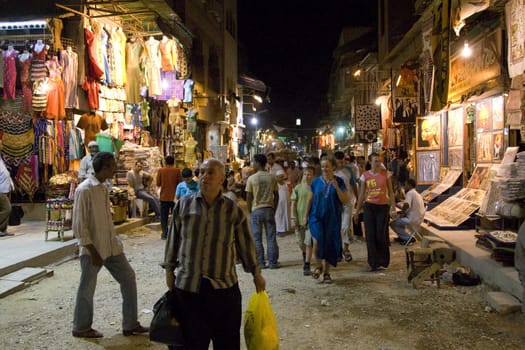 Egypt - We take a closer look at Cairo's Khan El-Khalili Bazaar life on MAY 31, 2008, as this shopping area dates back to 1382.