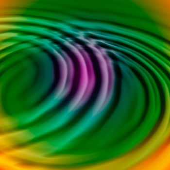 water ripple on yellow and purple background