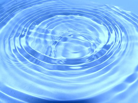 Blue sea water background