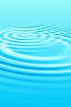 Rippled water waves illustration background