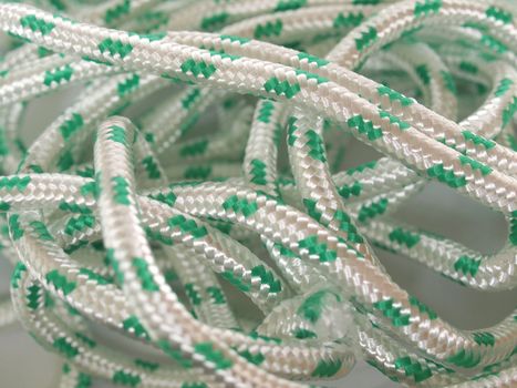 Detail of a tangled rope