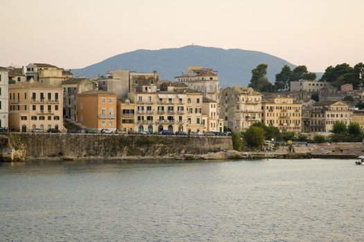 Corfu Island In The Evening