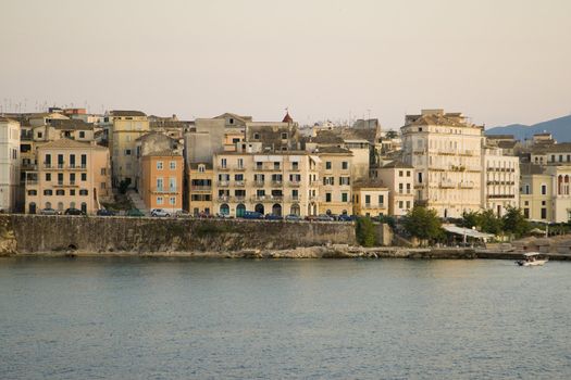 Corfu Island In The Evening