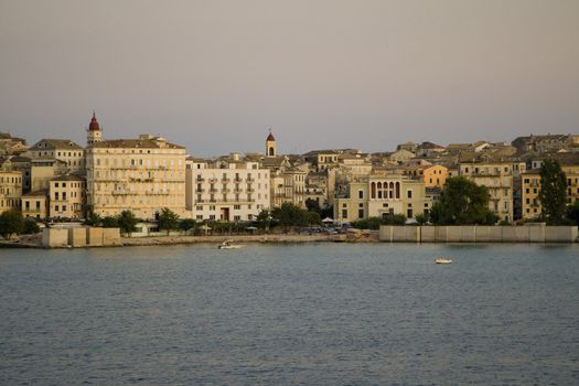 Corfu Island In The Evening