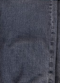 Blue jeans fabric