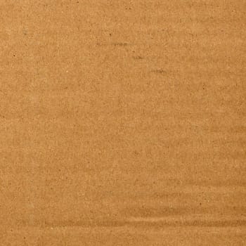 Brown corrugated cardboard sheet background