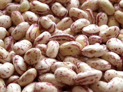 Beans soup salad food background