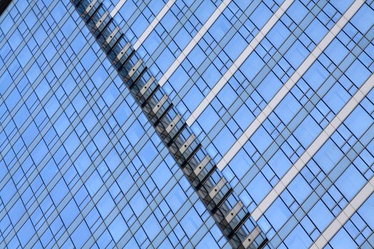 glass building wall