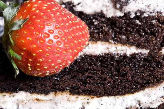 can you resist and only eat the strawberry? Or are you weak and eat the chocolate cake?