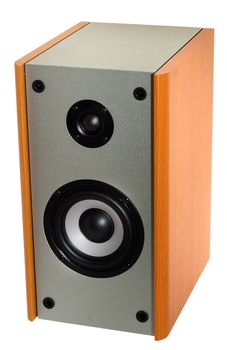 Sound speaker isolated on a white background